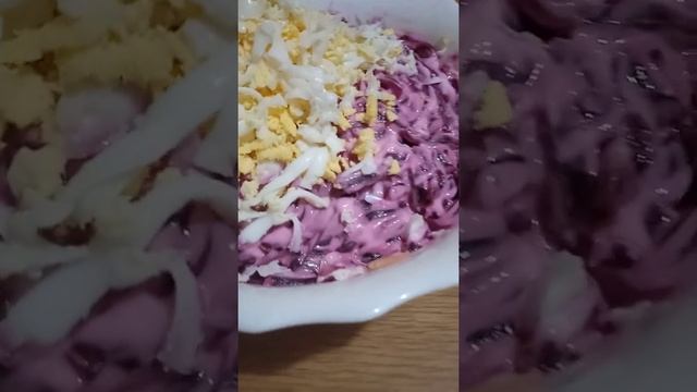 Салат Селёдка под 