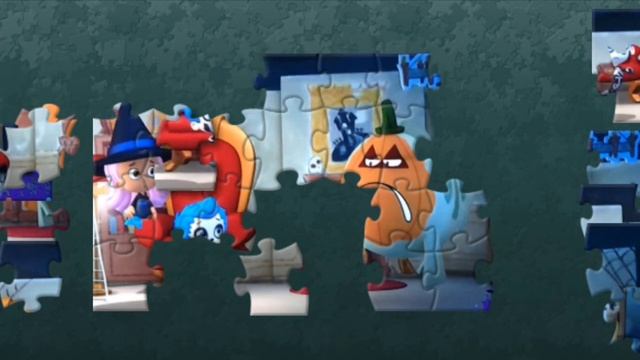 Bubble Guppies Halloween Jigsaw Puzzle Game For Kids Rompecabezas