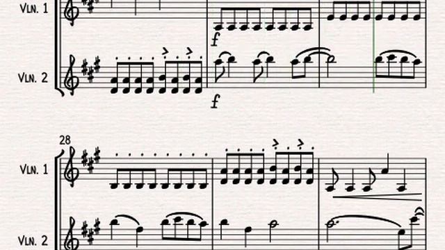 Wildest Dreams From BRIDGERTON For Violin Duet