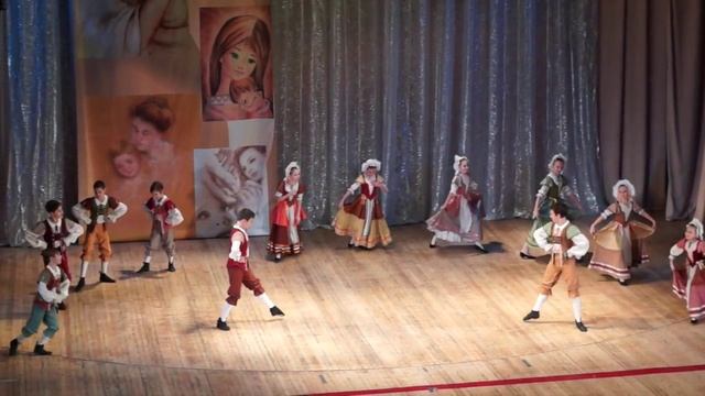 ДК Подмосковье, танец "Бранль" 30.11.14 г. смотреть онлайн
