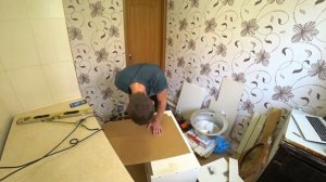 ⚫ УСТАНОВКА верхних кухонных ШКАФОВ (за 5 мин)