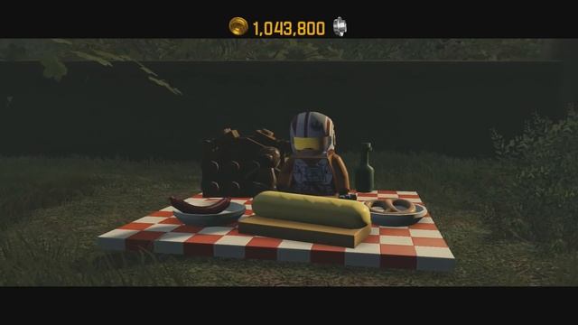 Lego Star Wars: The Force Awakens - All Gold Bricks (D'Qar) смотреть онлайн