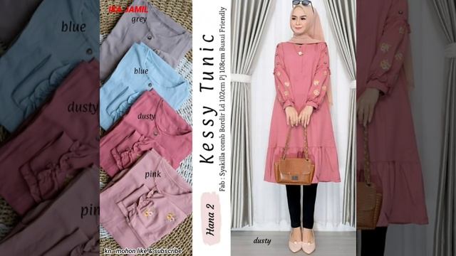 ( New 2021 ) 70 model gamis dan tunik super cantik di pakai смотреть онлайн
