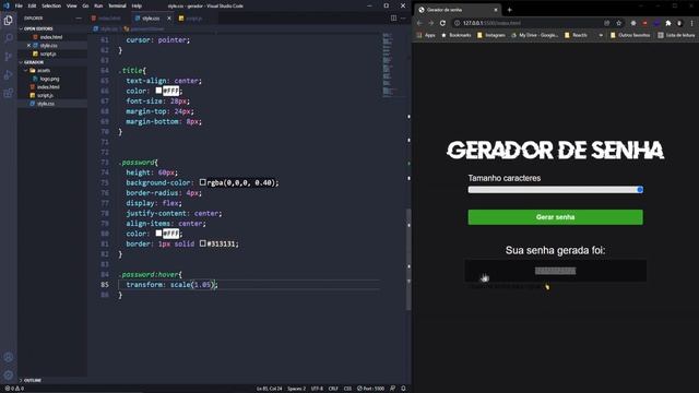 Criando projeto completo com HTML, CSS e JavaScript смотреть онлайн