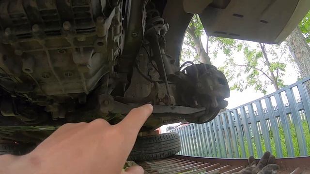 Течь масла между двс и кпп солярис #валерич #солярис