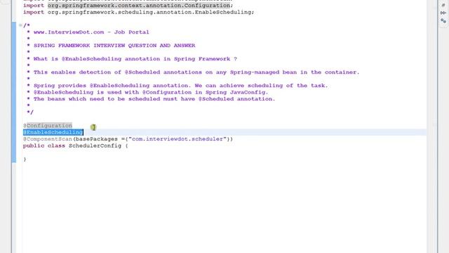 DEMO SPRING FRAMEWORK @SCHEDULED ANNOTATION смотреть онлайн