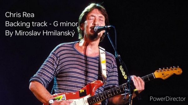 Chris Rea Backing Track - G minor