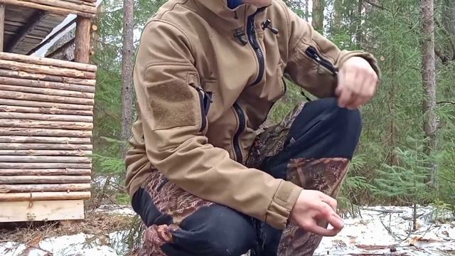 В одиноком ЛЕСУ! Природный лимонад. У землянки МАРАФЕТ! Костёр и чай. смотреть онлайн