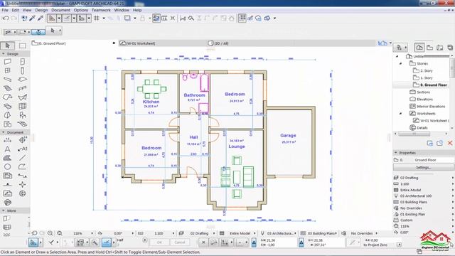The right way to export from ArchiCad 21 to AutoCad смотреть онлайн
