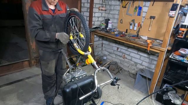 Трицикл из гироскутера за 30 минут своими руками смотреть онлайн