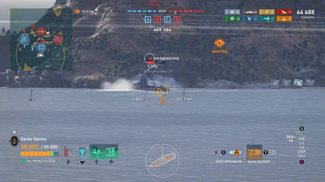 Montana, Pan Asian Destroyers, Strasbourg Coming to World of Warships Legends in 4K смотреть онлайн