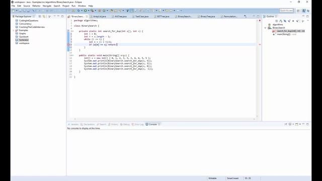 Binary Search With Duplicates Part 1 смотреть онлайн
