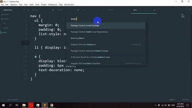 How to set Scss syntax in Sublime Text смотреть онлайн