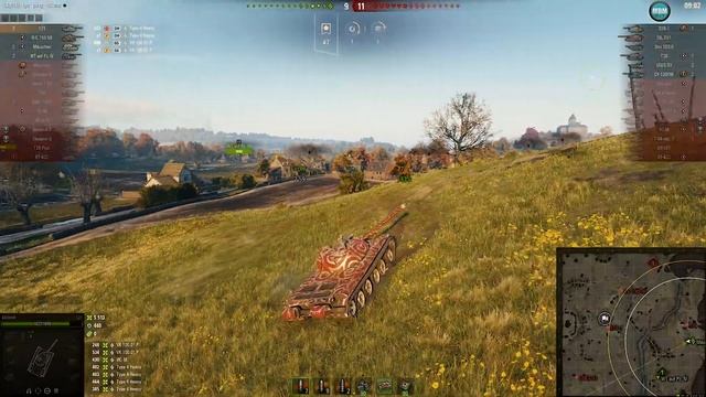 121 на карте Редшир-Встречный бой, 10.4К урона, Рэдли. WoT 1.6.1. 2К VIDEO. смотреть онлайн