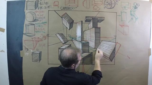 THE BASICS: Rudiments of Linear Perspective 1-Pt. #5 смотреть онлайн