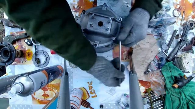 Сборка редуктора Урал ( Днепр) смотреть онлайн