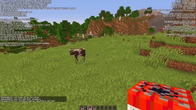 Minecraft PC Test Ryzen 5 3600 RTX 3060 ti смотреть онлайн