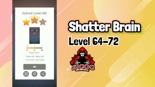 Shatter Brain Level 64-72 | Shatter Brain Gameplay | Shatter brain walkthrough | Invincible Sigog смотреть онлайн