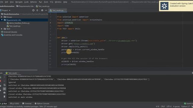 Script to auto-update naukri.com website смотреть онлайн