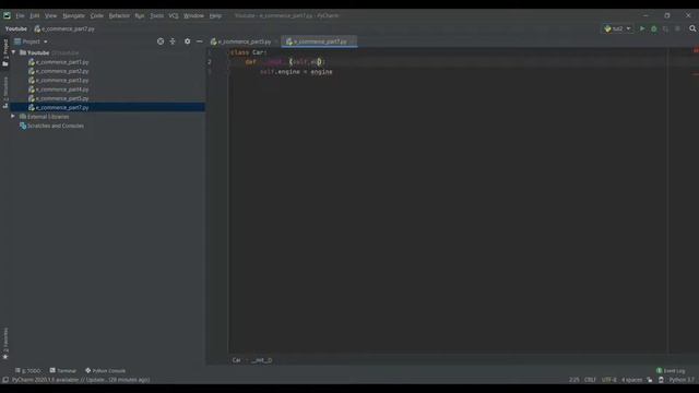 Object Oriented Programming in Python(Part 1)| __init__ and self explained | смотреть онлайн