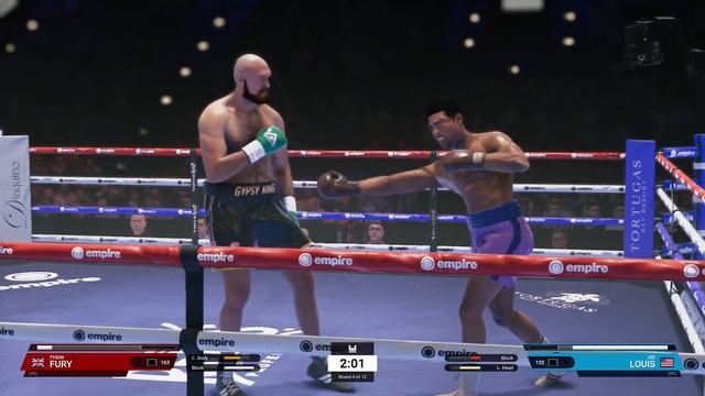 Joe Luis Vs Tyson Fury Full Fight - Undisputed Boxing Simulation