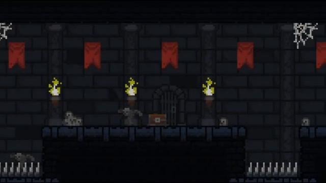 16x16 Dungeon Pixel Art Platformer смотреть онлайн