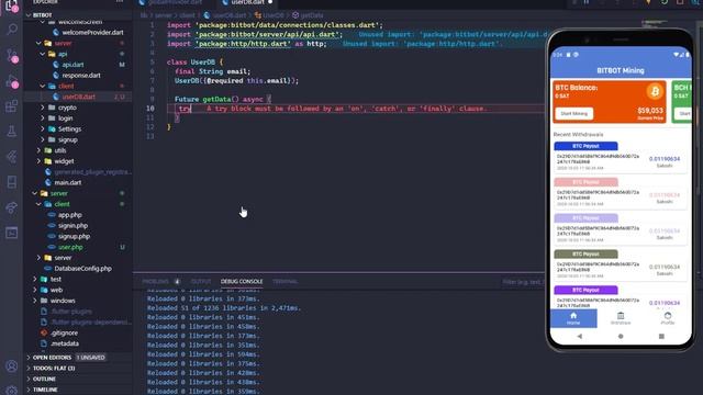 Flutter Display User Data from PHP & MySQL | Using Provider | #OttomanCoder #Flutter смотреть онлайн