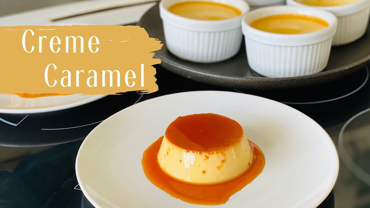 Крем-Карамель. Десерт из молока и яиц. Простой в приготовлении. Пудинг. Creme Caramel recipe. смотреть онлайн