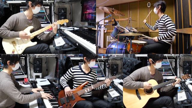 Green Day -Boulevard Of Broken Dreams (One Man Band All Instruments Cover) смотреть онлайн