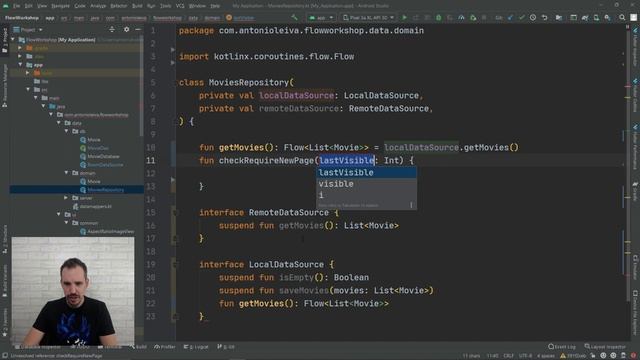 ? Base de datos reactiva con ROOM y FLOW смотреть онлайн