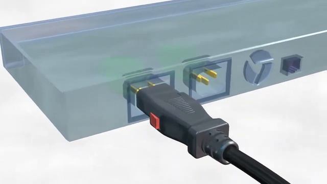 Zonit ZLock IEC 320 Dual Locking Cable C14 - C13, Black