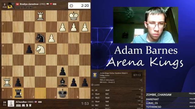 Chess960 Arena Kings! смотреть онлайн
