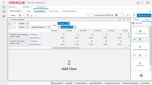 Retail Documentation–RPAS Cloud Edition: View Management Drawer смотреть онлайн