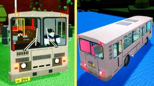 ПАЗИК и ДОМ НА КОЛЁСАХ в Build a Boat Roblox