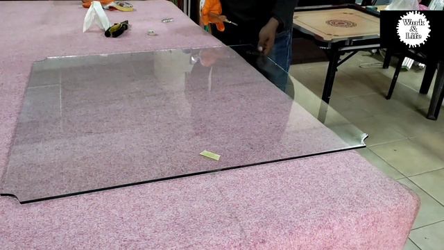 DIY l How to make l Glass For Carrom board l Easy смотреть онлайн