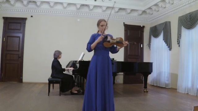 Paganini Violin Concert #1 Part 3 Паганини Концерт №1 часть 3, Вероника Шуркина, скрипка
