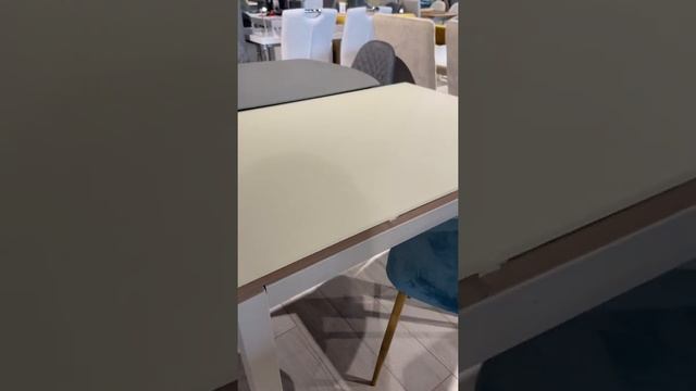 Стол кухонный DAOSUN DT 8110 шампань смотреть онлайн