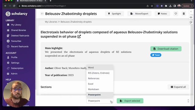 How Scholarcy can fit into your study routine | Export flashcards to PowerPoint смотреть онлайн