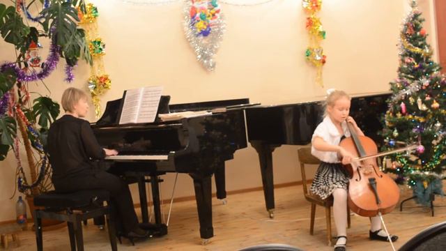 Бакланова "Аллегретто", виолончель смотреть онлайн