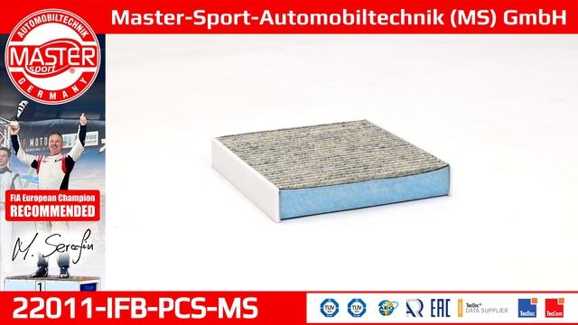 22011-IFB-PCS-MS | CABIN FILTER | Master-Sport-Automobiltechnik (MS) GmbH смотреть онлайн
