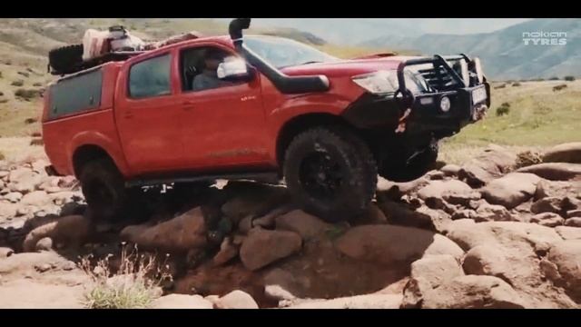 Nokian Rockproof tires take on Baboons Pass смотреть онлайн