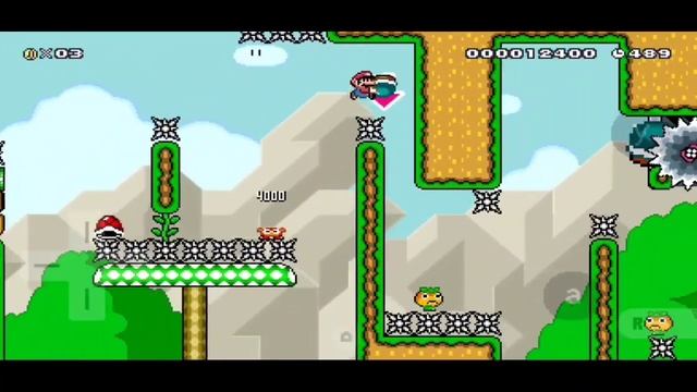 Simple Kaizo Shell Level Super Mario Maker WE for Android and PC смотреть онлайн