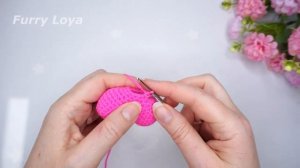 ?Супер идея ?Как связать Брелок - Валентинка - СЕРДЕЧКО крючком подробный МК?