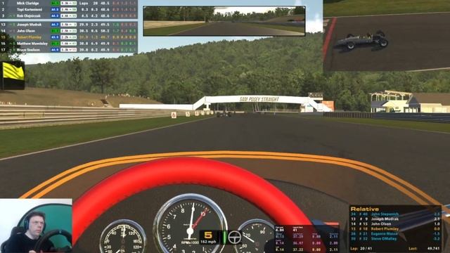 Rush Hour at LRP | iRacing Lotus 49 at Lime Rock Park смотреть онлайн