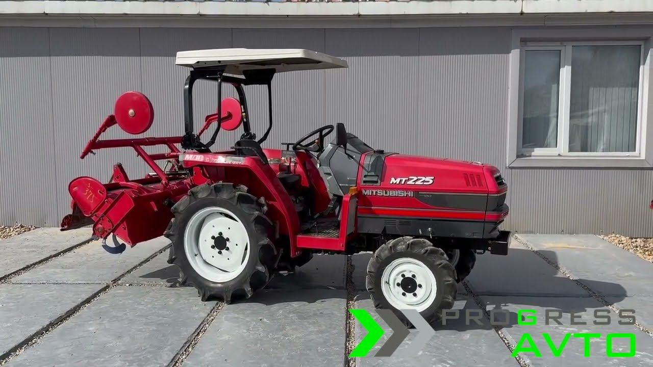 Mitsubishi MT 225 D Мини трактор японский с Почвенной фрезой: Mitsubishi RB-150 в наличии в г.Чита смотреть онлайн