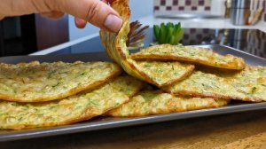 Так КАБАЧКИ никто не готовит, а я пеку в сезон каждое утро! ЛЕПЕШКИ из кабачков, уходят как семечки!