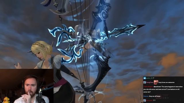 Amazing New Relic Weapons in FFXIV | Asmongold Reacts смотреть онлайн