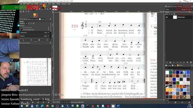 Gottesdienstnoten (GIMP, Word) - Twitch Stream vom 13.12.22 - UNCUT смотреть онлайн