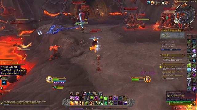 To Dragonbane Keep! WoW Quest смотреть онлайн