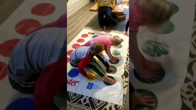 Kids Getting Twisted With Twister!